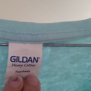 Gildan Blueish, Teal shirt Large